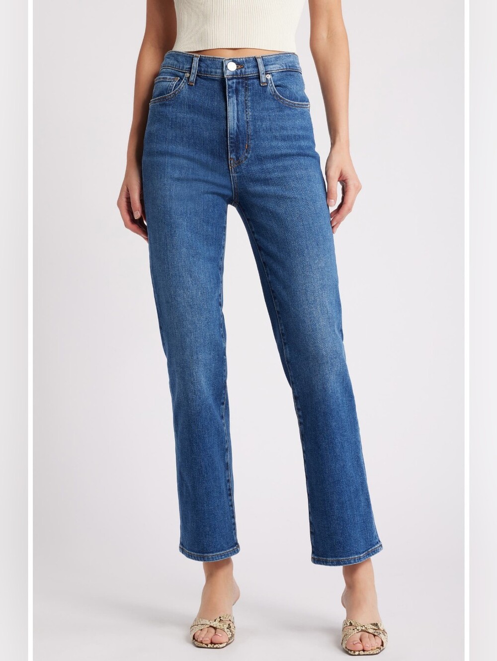 FRAME Le Sleek Straight Jeans